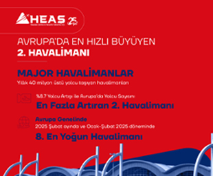 Avrupa’da En Hızlı Büyüyen 2. Havalimanı